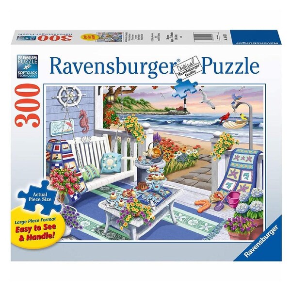 Ravensburger Seaside Sunshine 300 Piece Large Format Puzzle