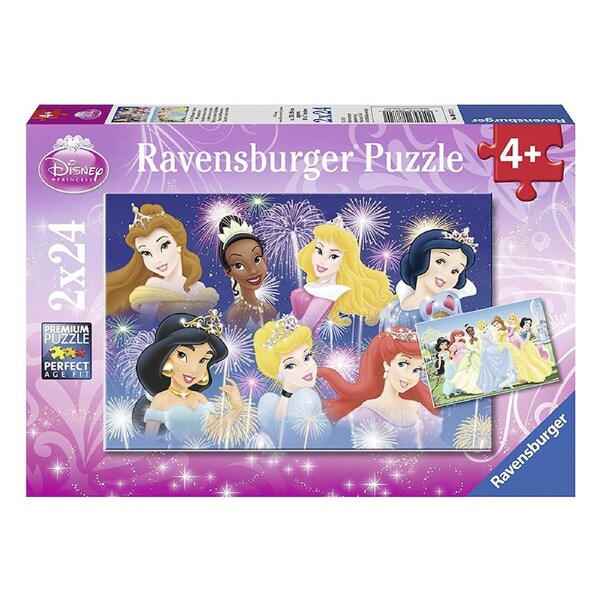 Ravensburger Disney's Beautiful Princesses 2 x 24 Piece Jigsaw Puzzle