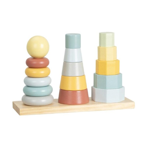 Tooky Toy My Forest Friends Shape Tower Fun Learning Set Kids/Children 18m+