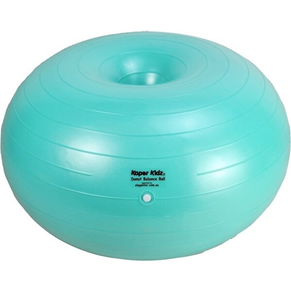 Kaper Kidz Donut Balance Ball Inflatable Play Toy 50cm Green Kids/Children 12m+