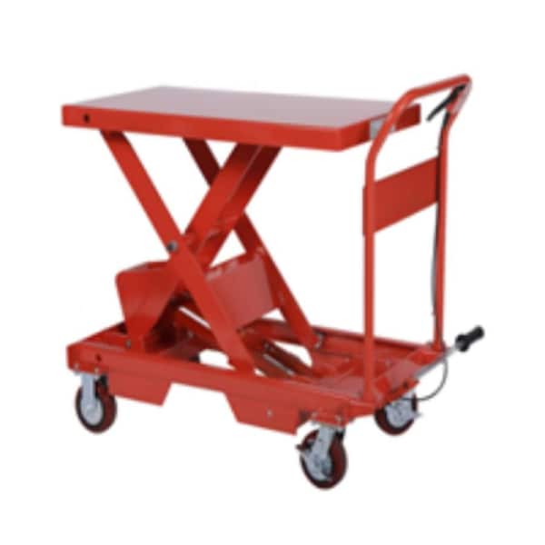 Hydraulic Table Cart Scissor Lift 1000kg Lifting Capacity Heavy Duty Large Table