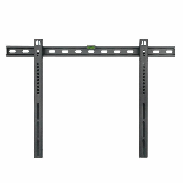 Wall Mount TV Stand Television Mounting Bracket Holder Base Hanger Black Modern Fits 40 to 65 Inches