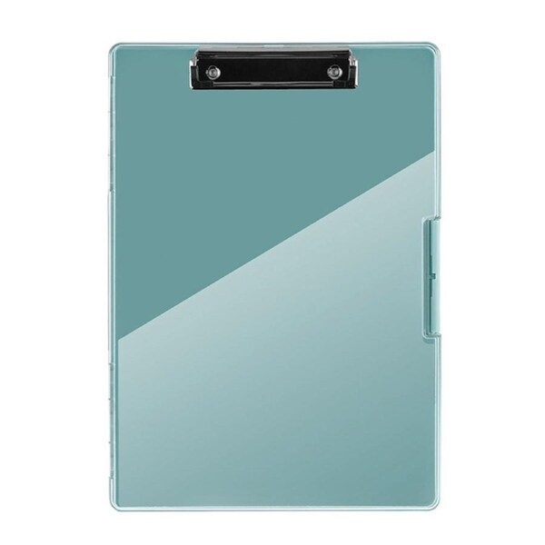 Catzon Clipboard Heavy Duty with 2 Storage Case for Office Supplies-Green