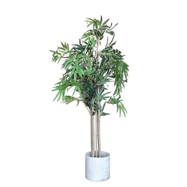120cm Faux Artificial Home Decor Potted Bamboo Plant