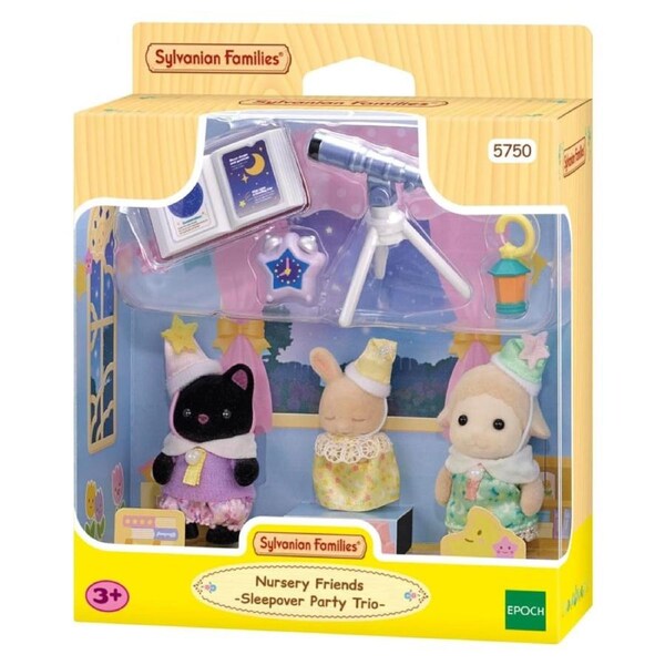 Sylvanian Families Nursery Friends Sleepover Party Trio