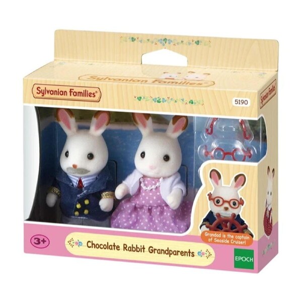 Sylvanian Families Chocolate Rabbit Grandparents
