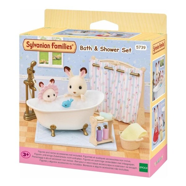 Sylvanian Families Bath and Shower Set