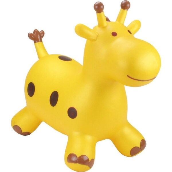 Happy Hopperz Gold Giraffe Ride On Toy