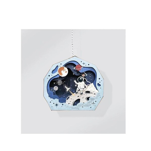 PaperNthought Spacewalk Paper Puzzle Model Kit Toy Gift