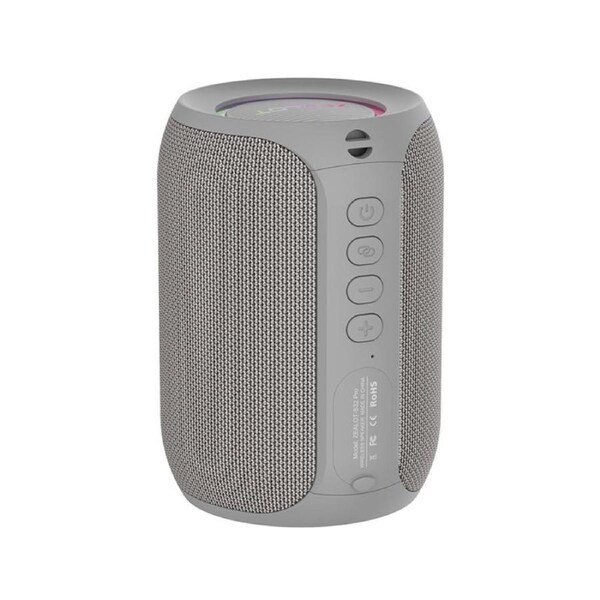 Catzon Portable Bluetooth Speaker with Lanyard Dual Tandem AUX/TF-Grey