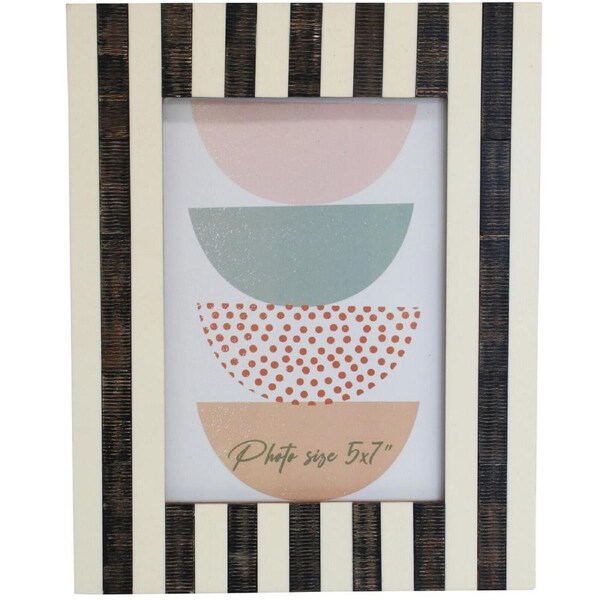 Siena Acrylic/MDF 5x7" Photo Frame Home Decorative Tabletop Picture Display