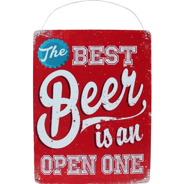 Best Beer 25x33cm Metal Sign Hanging Home/Bar Shop Decorative Signage Plaque