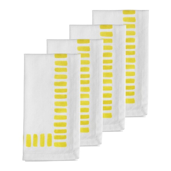 4pc Porto Riviera 45cm Cotton Napkin Table Cloth Square Dining Tableware Decor