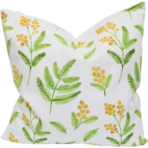 Polylinen 50x50cm Cushion Pillow Home Sofa/Bedroom Lounge Decor Square Mimosa