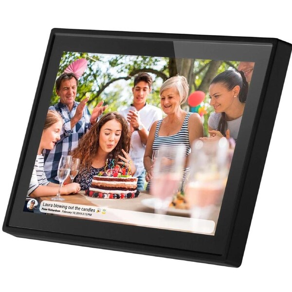Jackson Frameo 10.1'' Smart Photo Frame - Black