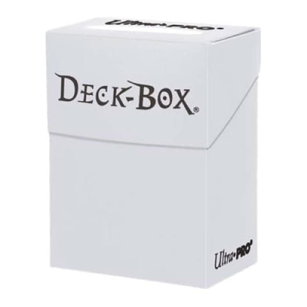 Ultra Pro Card Deck Box (White)