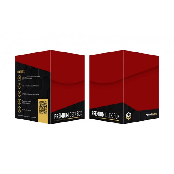 Powerwave Premium Deck Box (Red)