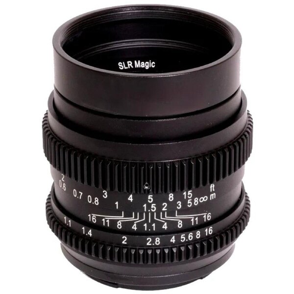 SLR Magic Cine 50mm f/1.1 Cinema Lens for Sony E-mount Camera