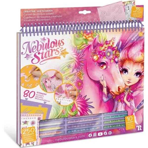 Nebulous Stars - Creative Sketchbook - Forest Nebulous Horses