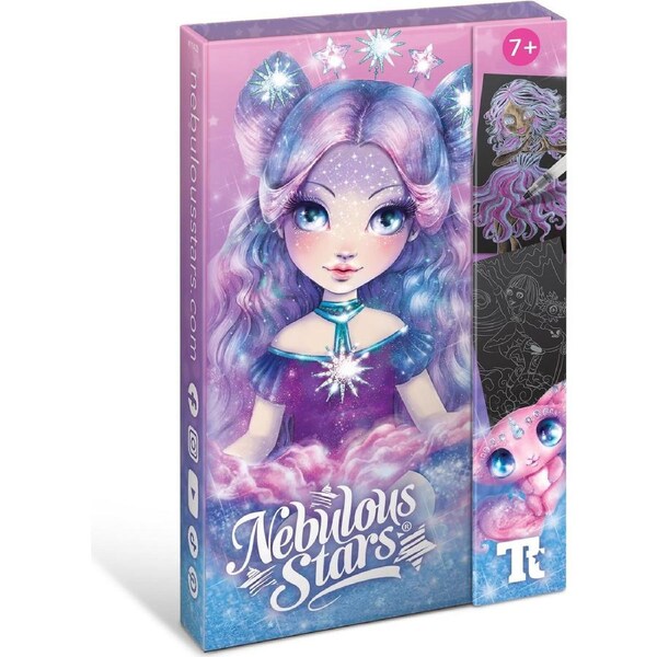 Nebulous Stars - Watercolor To Go Black