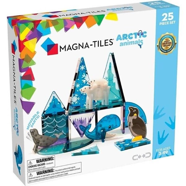 Magna Tiles - Arctic Animals - 25 Piece Set - Johnco