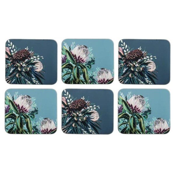 Ashdene Dining Kitchen Radiance Cork Back Coasters Set 6
