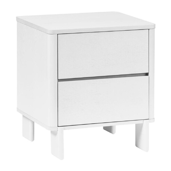 Cooper & Co. Taupo Bedside Table in White