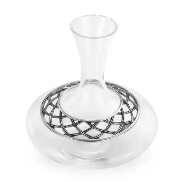 Royal Selangor Chateau - Wicker Wine Decanter