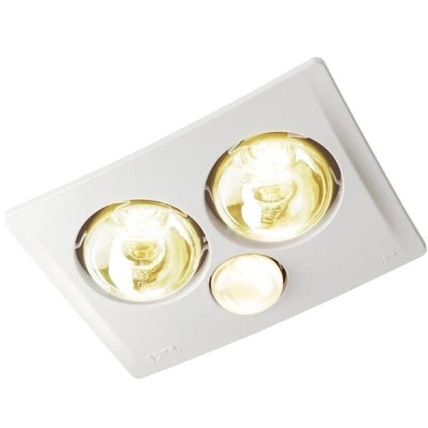 IXL Classic Triumph 3 in 1 Bathroom Tastic 2 x 375W Heat Lamps + Exhaust