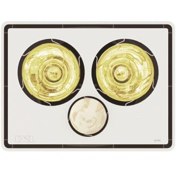 IXL Vivid 2 in 1 Bathroom Tastic with No Fan 2 x 275W Heat Lamps