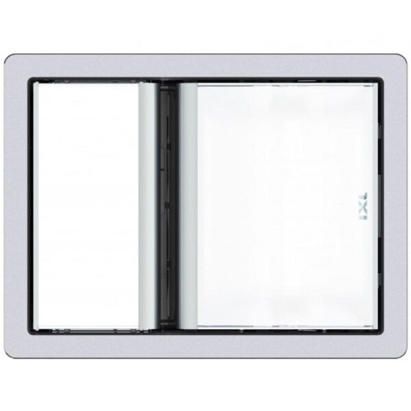 IXL Luminate Premium Single 3 in 1 Tastic with LED & Exhaust Fan in Silver