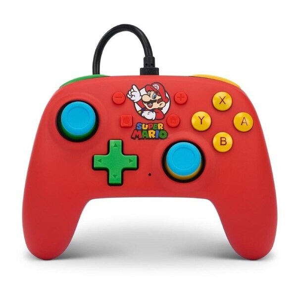 PowerA Nano Wired Controller for Nintendo Switch - Mario Medley