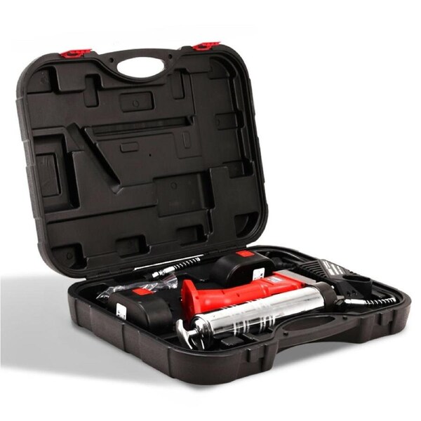 20V Grease Gun Cordless Battery Electric Rechargeable Industrial Case Set