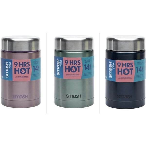 Smash Stainless Steel Wonderwall Flask 500ml - Assorted*