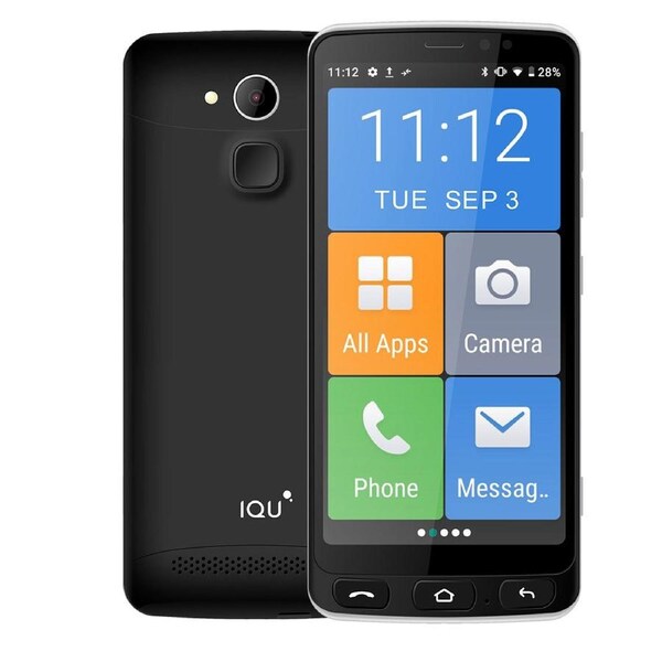 IQU SmartEasy Q50 Smartphone 5.5" 16GB/2GB – Black