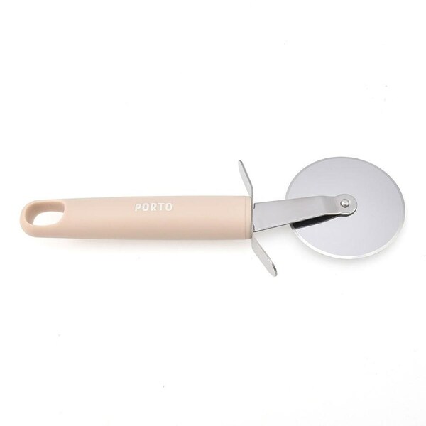 Porto Zest Stainless Steel/Plastic 21cm Pizza Cutter Pie Slicer Kitchen Utensil