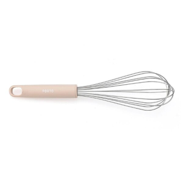 Porto Zest Stainless Steel/Plastic 30cm Whisk Food Baking Beater/Mixer Utensil