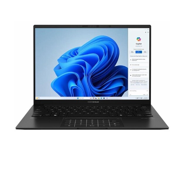 ASUS ZenBook 14 14' 3K OLED AMD Ryzen R7-8840HS + Ryzen AI, 16GB DDR5 1TB Windows 11 Home Radeon Graphics ErgoSense KB Touchpad 180 Hinge 1.2kg