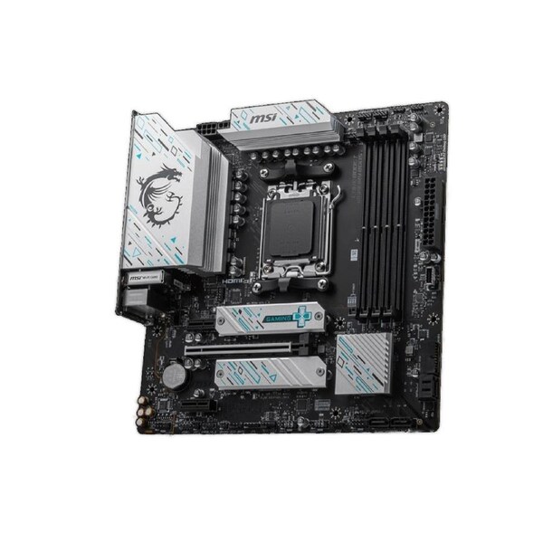 MSI B650M GAMING PLUS WIF AMD AM5 mATX Motherboard, 4x DDR5, 1x PCI-E x16, 2x PCI-E x1, 2x M.2, 4x SATA, 2x USB 3.2, 4x USB 2.0, 1xUSB Type C