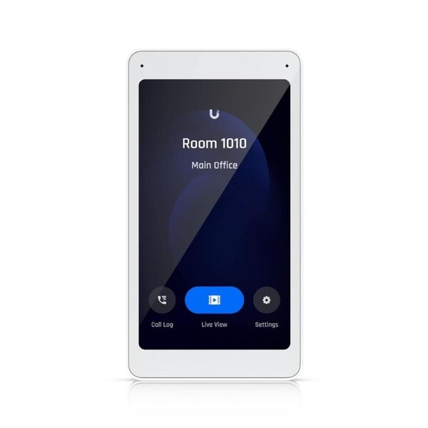 Ubiquiti Intercom Viewer, Display Pairs With Access Intercom For Visitor Screening & Remote Access Control, Allow Multiple Locat