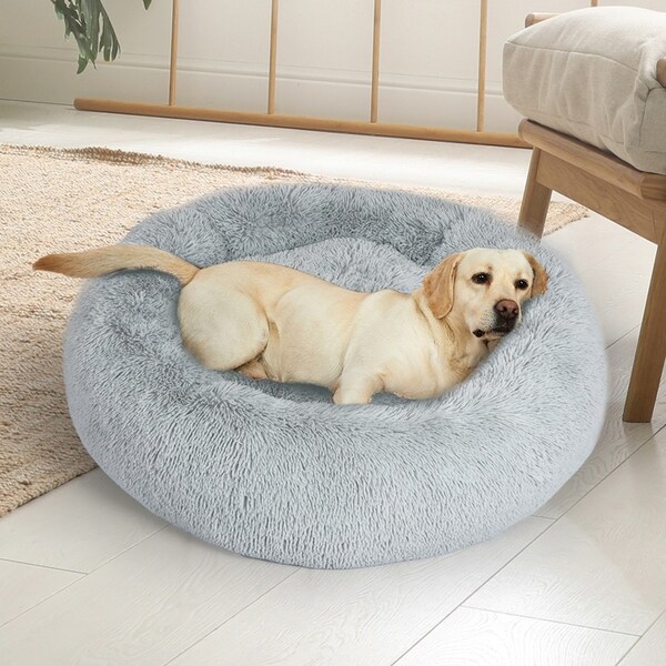 PaWz Round Pet Bed Dia. 60cm - Grey