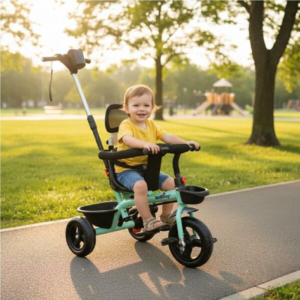 Bopeep Kids Tricycle Ride-On Toddler Trike - Green