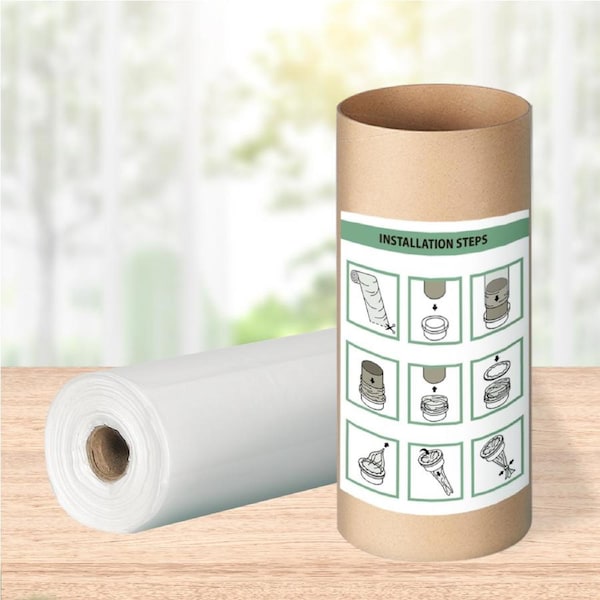 Traderight 100m Nappy Bin Refill Kit Compatible With Tommee Tippee Sangenic Liner Film