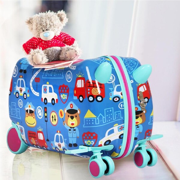 BoPeep 17" Kids Ride-On Luggage Suitcase - Vehicle Design