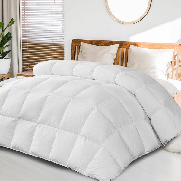 250GSM DreamZ Season Quilt Siliconized Fiberfill Doona Duvet - Double