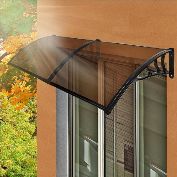 1m x 2.4m Mountview Door & Window Awnings - Tawny