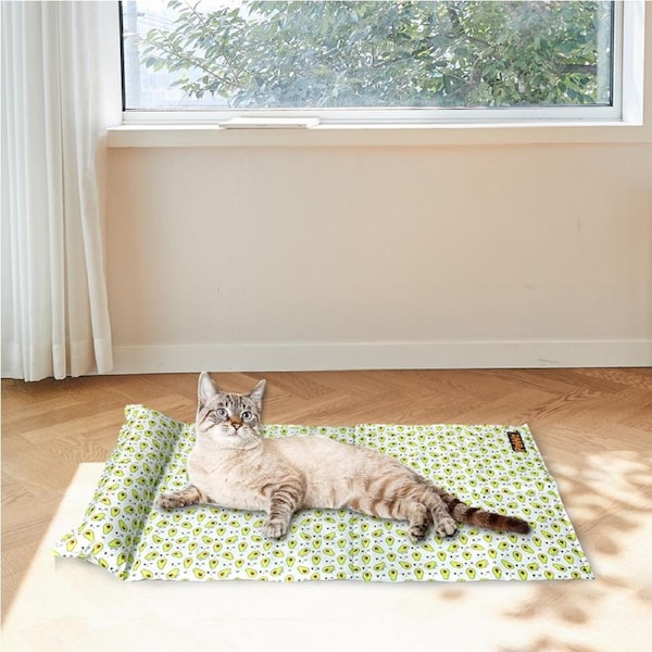 Pawz Pet Cooling Mat Cat Dog Gel Non-Toxic Bed Pillow Sofa Self-cool Summer S