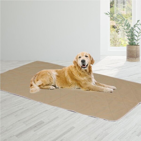2Pcs 120x120cm PaWz Washable Reusable Pet Dog Puppy Training Pee Pads Cushion