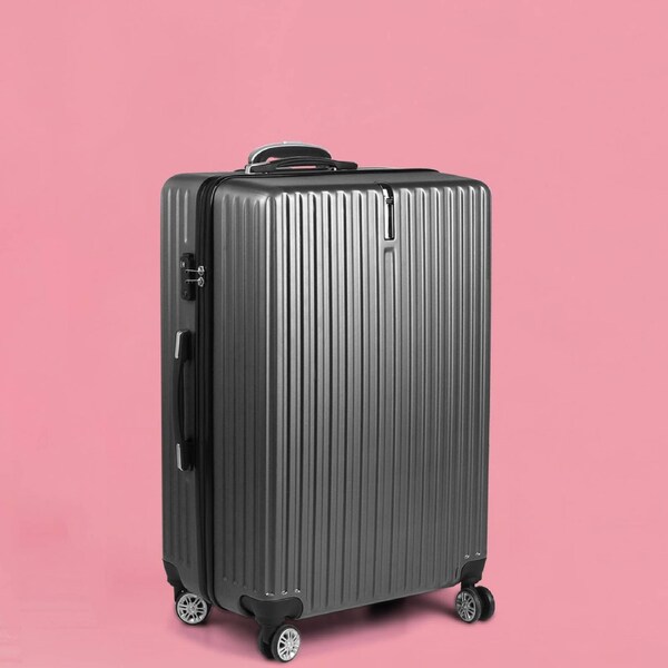 28" Hard-Shell Travel Case with TSA Lock - Dark Grey