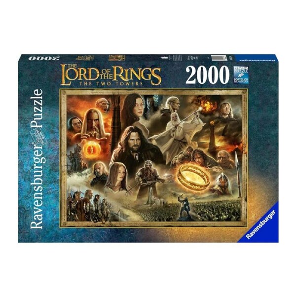 Ravensburger The Lord of the Rings The Two Towers 2000 Piece Jigsaw Puzzle